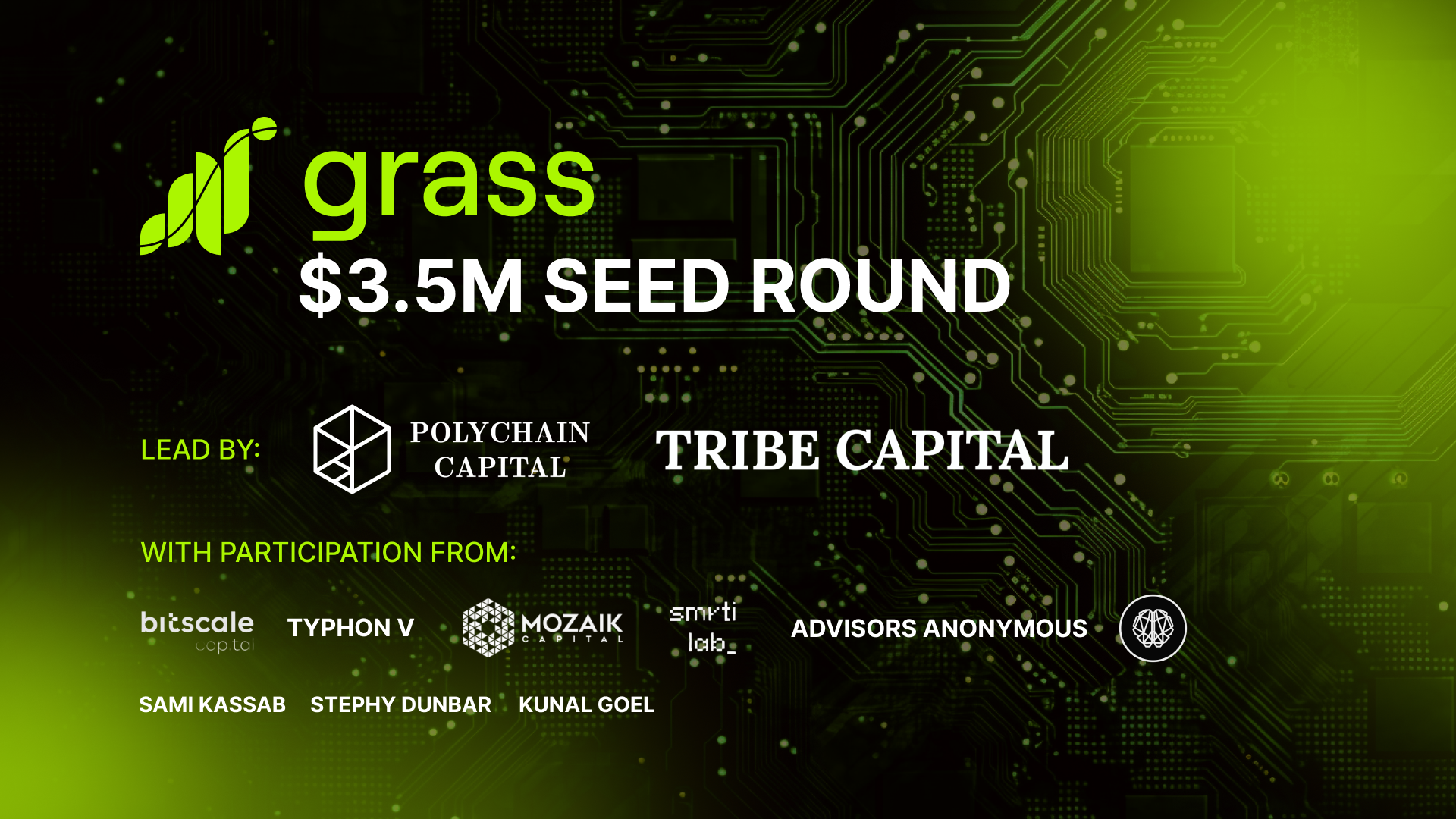 Grass Raises 3.5 Million Seed Round