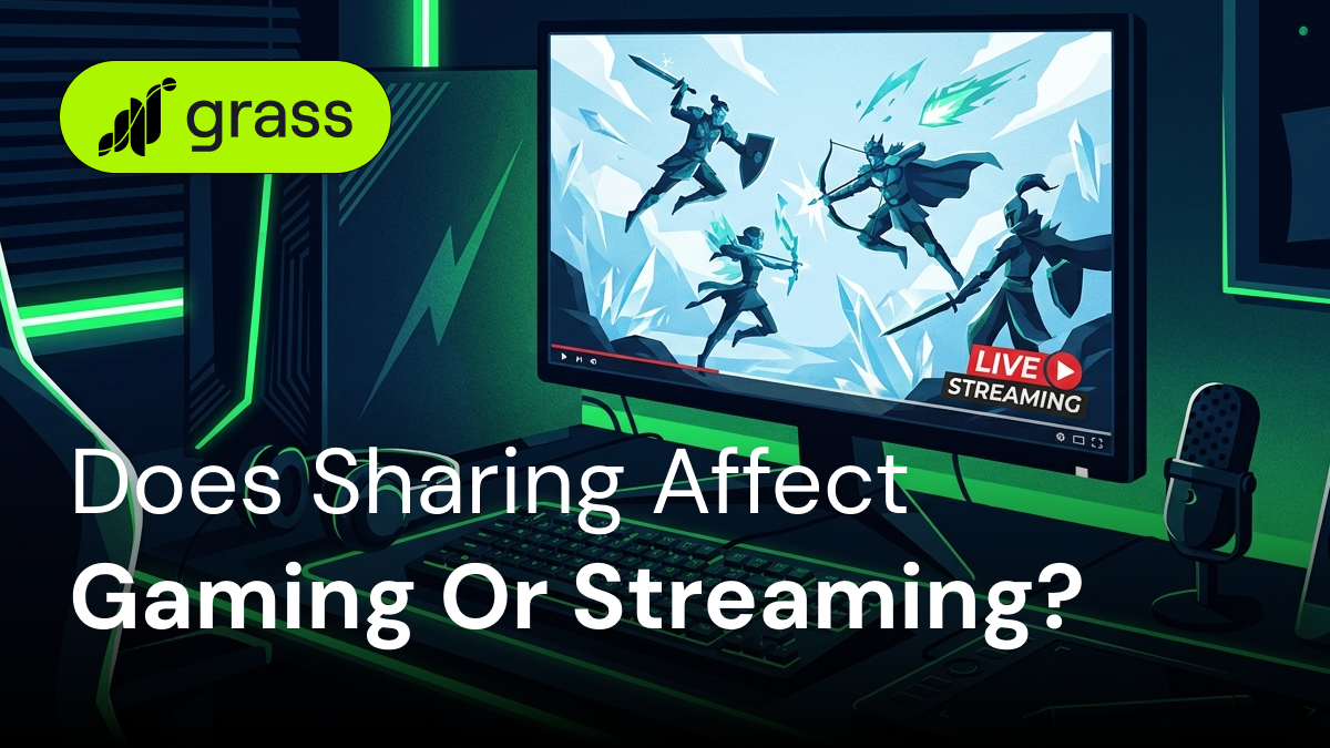 Will Bandwidth Sharing Affect Gaming or Streaming?